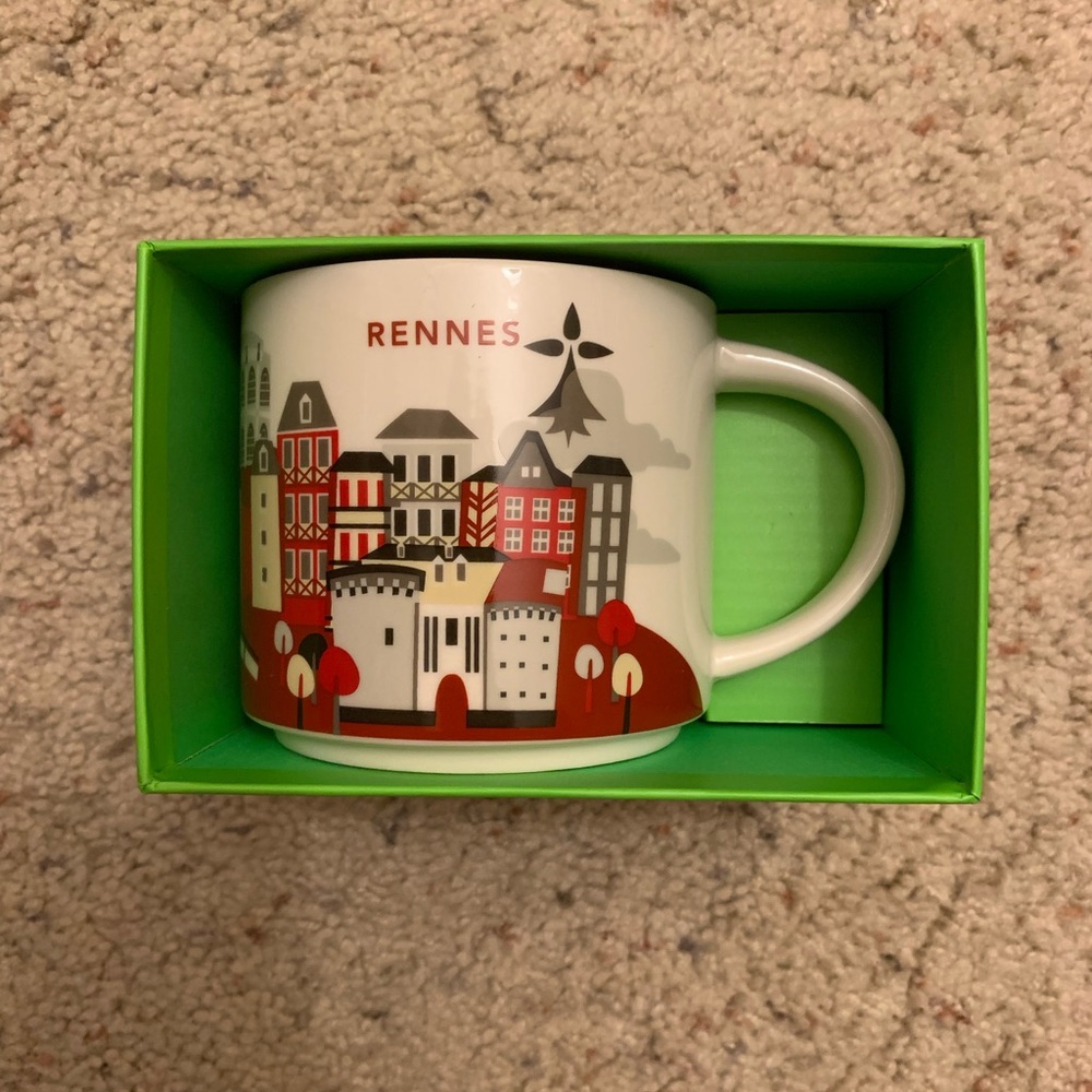 Starbucks you are here mug Rennes!